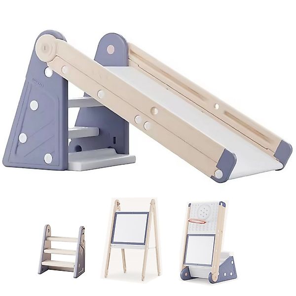 TikTakToo Indoor-Rutsche 4in1 Kleinkindrutsche, Trittleiter, Tafel, günstig online kaufen