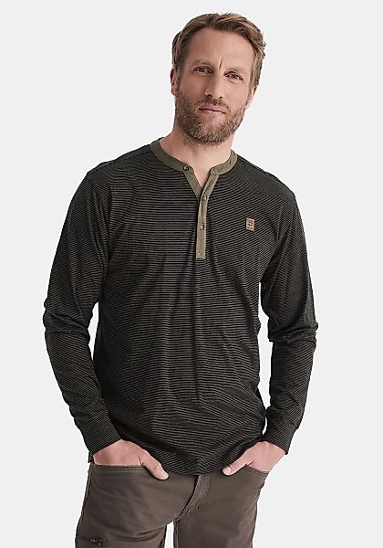 HERO by John Medoox Businessshirt "HANO Workwear Longsleeve Henley-Shirt" L günstig online kaufen