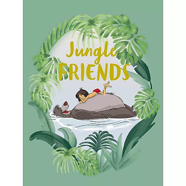 Komar Wandbild Jungle Book Friends Disney B/H: ca. 30x40 cm günstig online kaufen