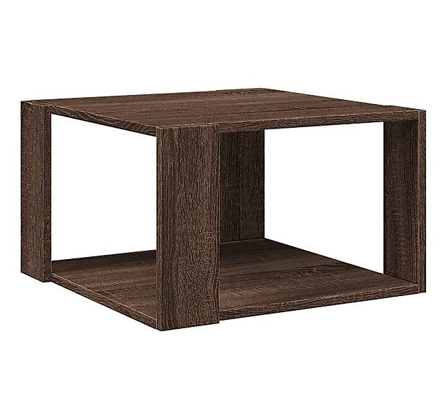 furnicato Couchtisch Braun Eichen-Optik 51,5x51,5x30 cm Holzwerkstoff (1-St günstig online kaufen