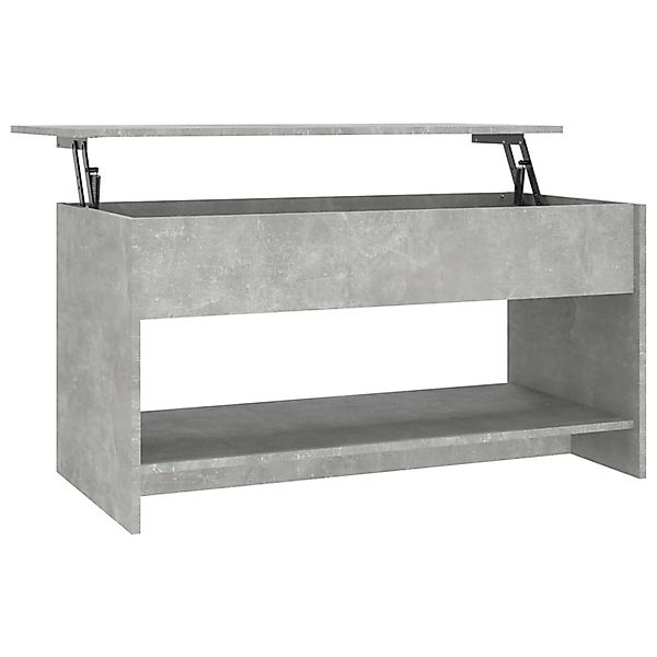 vidaXL Couchtisch Betongrau 102x50x52,5 cm Holzwerkstoff 809651 günstig online kaufen