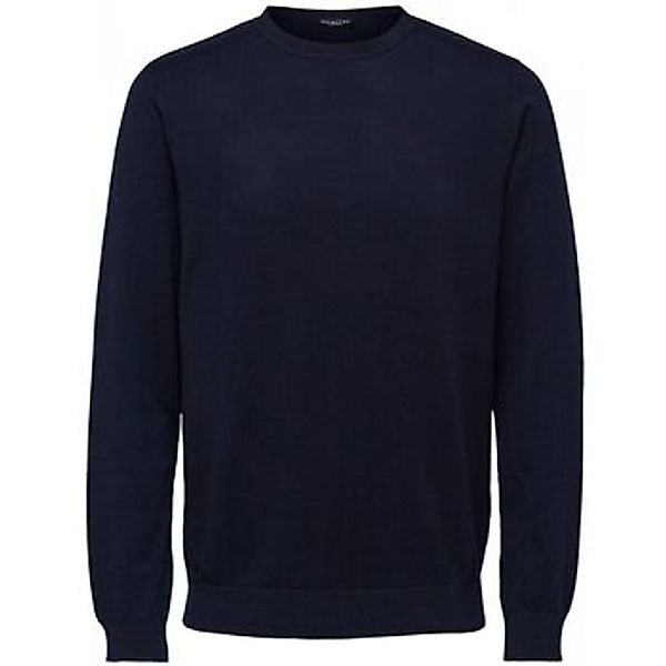 Selected Herren Rundhals Pullover SLHBERG CREW NECK B günstig online kaufen