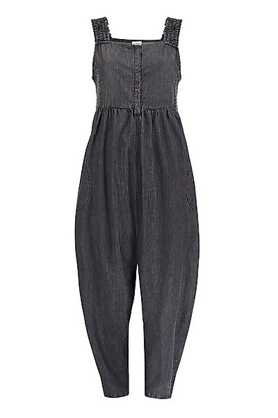 Turtledove London Jumpsuit Alice Denim Smocking Strap Jumpsuit Damen günstig online kaufen