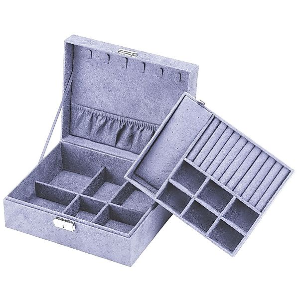 Intirilife Schmuckkasten (hochwertige Juwelenbox Schmuckschatulle Accessoir günstig online kaufen