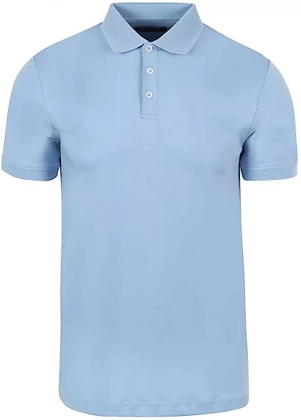 Suitable Liquid Poloshirt Hellblau - Größe M günstig online kaufen