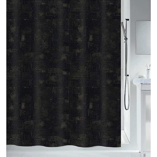 Spirella Duschvorhang Georges 120 cm x 200 cm Gold günstig online kaufen