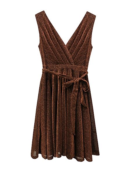 Apricot Partykleid Skaterkleid (2-tlg., mit Gürtel) günstig online kaufen