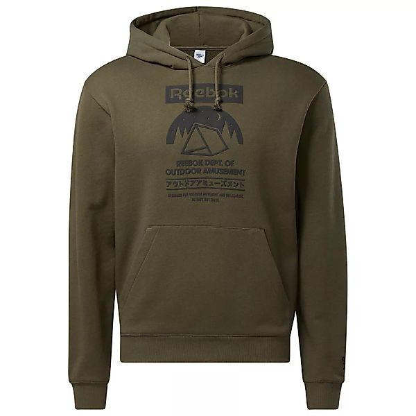Reebok Classics Camping Graphic Sweatshirt S Army Green günstig online kaufen