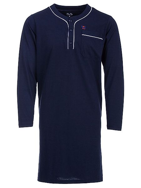 Henry Terre Nachthemd Nachthemd Langarm - Unifarben günstig online kaufen