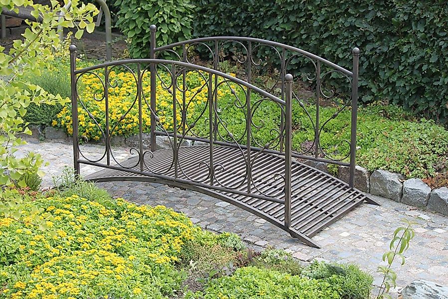 Gravidus Zierbrücke Gartenbrücke Metallbrücke Teichsteg günstig online kaufen