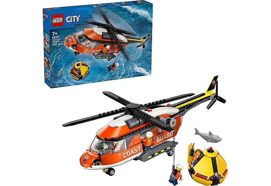 LEGO® Hubschrauber der Küstenwache (60503), LEGO City Konstruktionsspielste günstig online kaufen