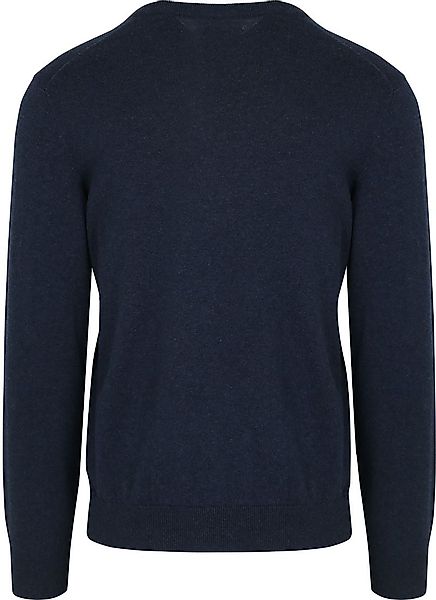 Gant Pullover V-Ausschnitt Jeans Blau - Größe M günstig online kaufen