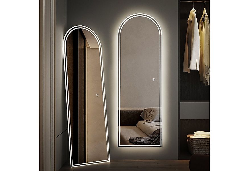 WDWRITTI Ganzkörperspiegel mit beleuchtung Spiegel Led groß 150x50 140x40 3 günstig online kaufen