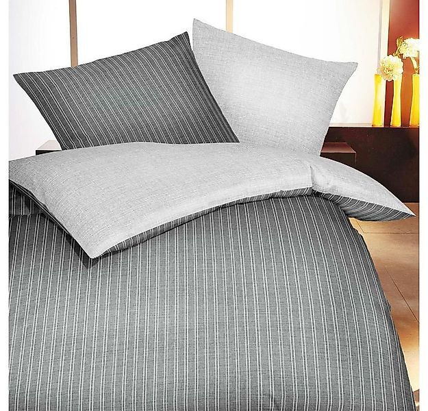 TRAUMSCHLAF Bettwäsche Zeitlos Winterstone, Biber, 3 teilig, flauschig weic günstig online kaufen