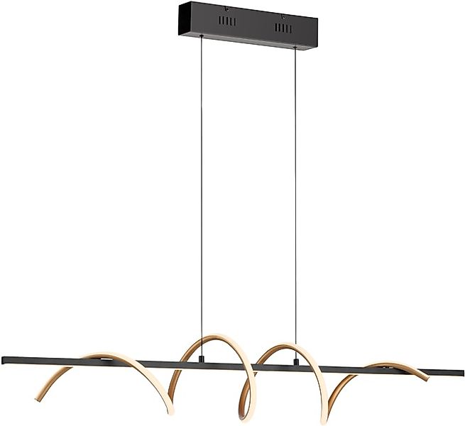 JUST LIGHT Pendelleuchte »EMANDA« LED-Board 1 Stk. Warmweiß LED, dimmbar, S günstig online kaufen