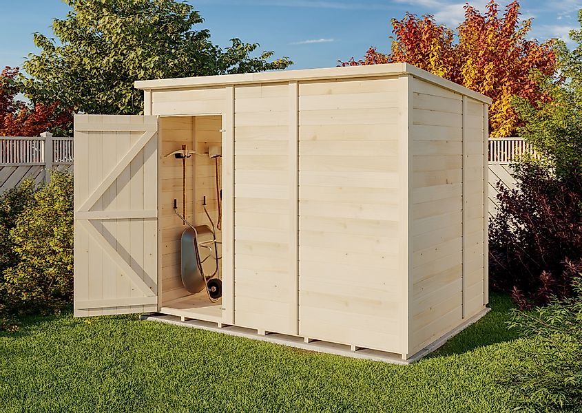 StoreHaus Gerätehaus Holz Stefano, BxT: 186,2x246,2 günstig online kaufen