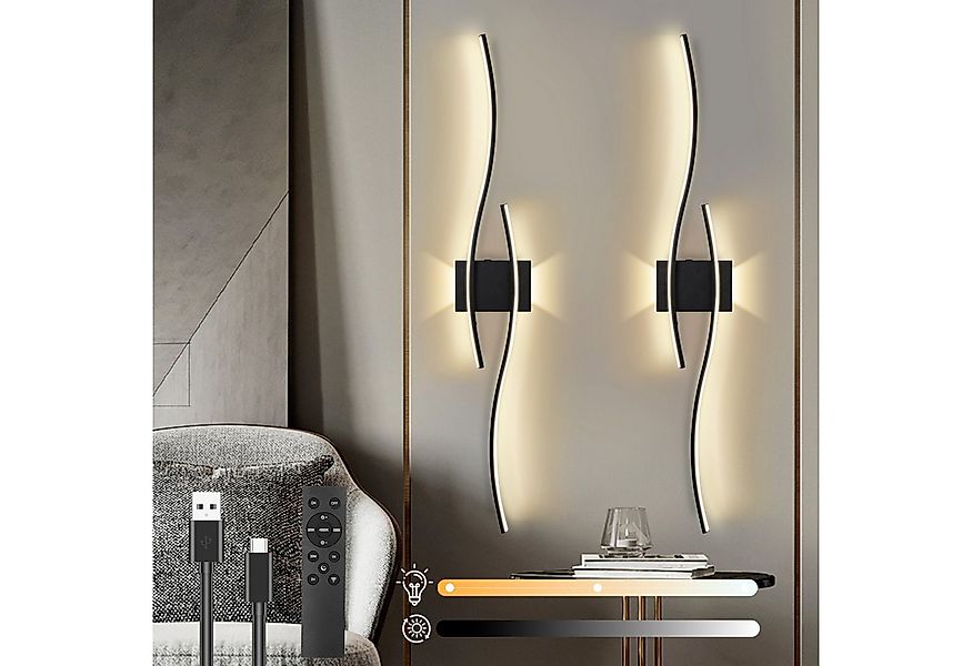 Jibenhome Wandleuchte LED Wandleuchte Innen Wandlampe Wandbeleuchtung,Minim günstig online kaufen