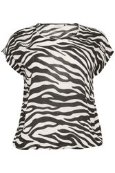 KAFFE Curve Kurzarmbluse Kurzarm-Bluse KCami Große günstig online kaufen