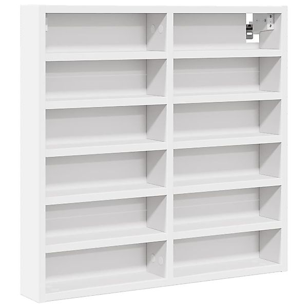 vidaXL Regal Vitrinenschrank Weiß 60x8,5x58 cm günstig online kaufen
