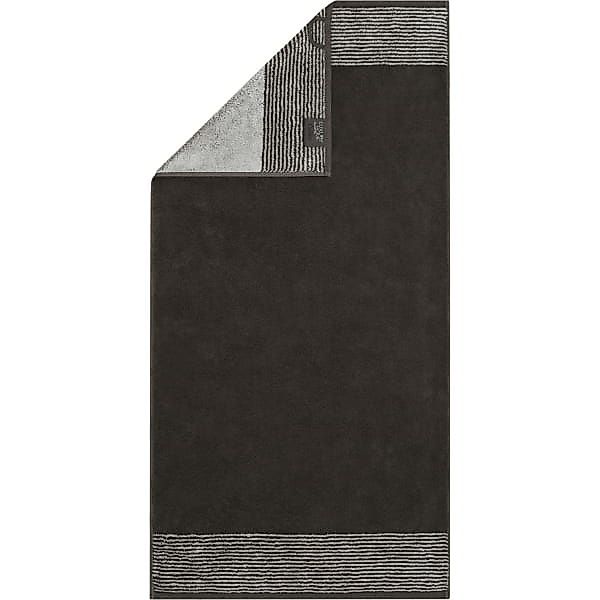 Cawö Handtücher Luxury Home Two-Tone 590 - Farbe: basalt - 73 - Handtuch 50 günstig online kaufen