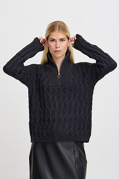 b.young Strickpullover "Strickpullover BYOTINKA HALFZIP JUMPER 4 -" günstig online kaufen