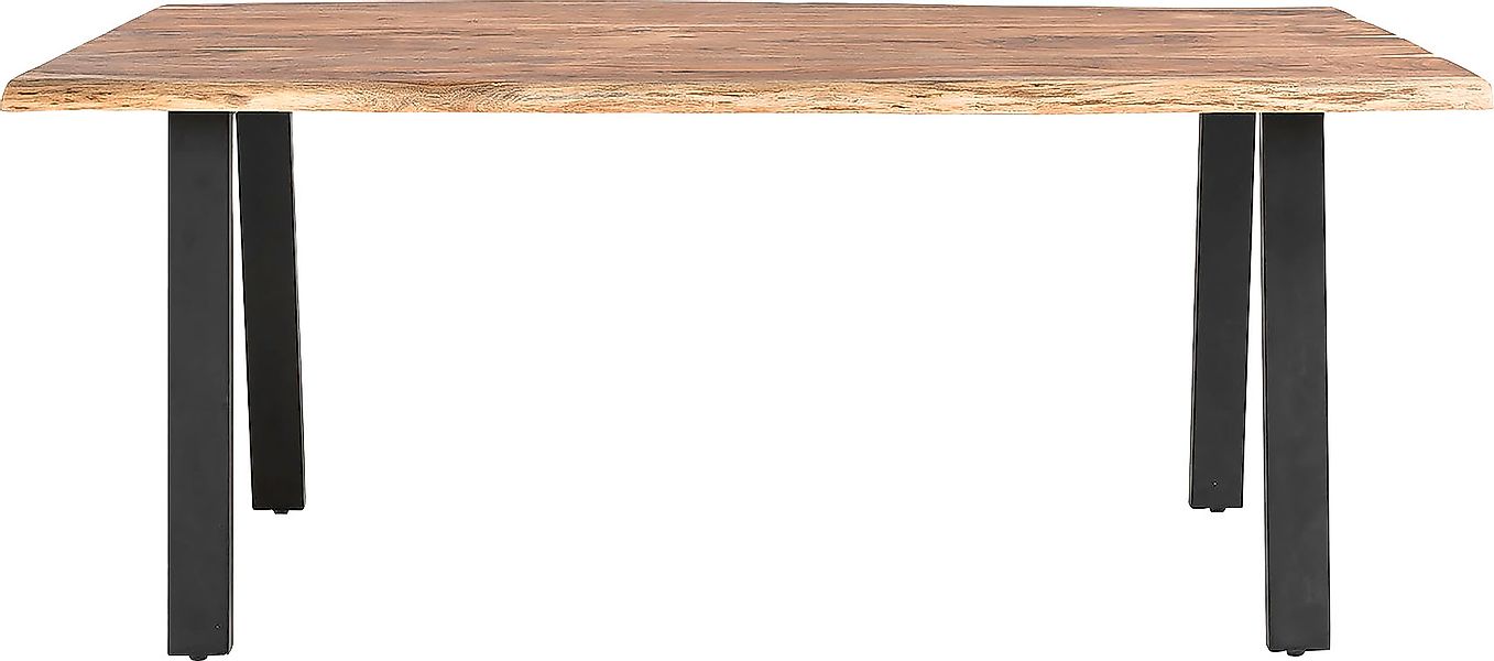 SalesFever Esstisch »Designer-Tisch für stilvolle Mahlzeiten« Edles Massivh günstig online kaufen