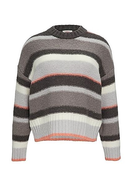 s.Oliver Strickpullover mit Streifenmuster günstig online kaufen