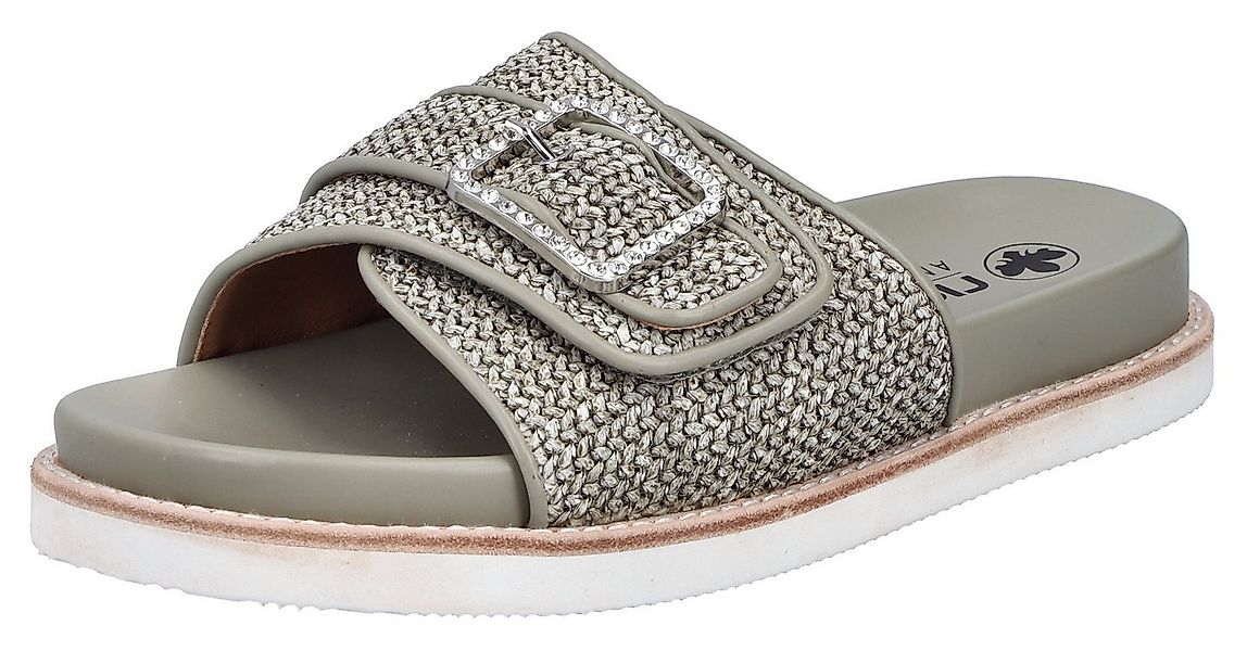 Rieker Pantolette, Sommerschuh, Strandschuh mit praktischem Klettverschluss günstig online kaufen