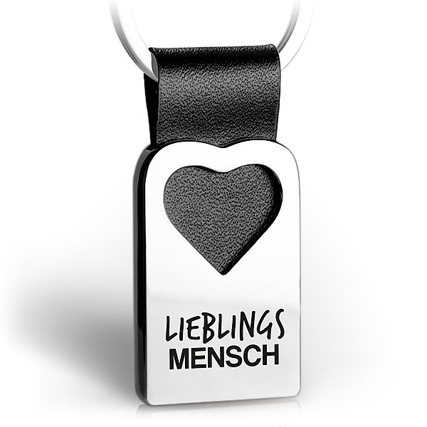 FABACH Schlüsselanhänger Lederanhänger mit Herz und günstig online kaufen
