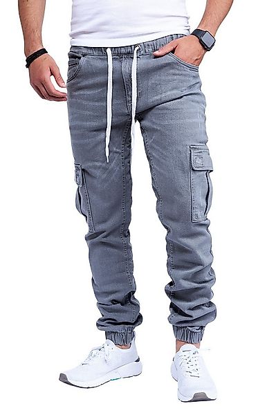 Styleko Cargohose Cargo Jeans Herren Cargohose für Herren Jeans stretch Car günstig online kaufen