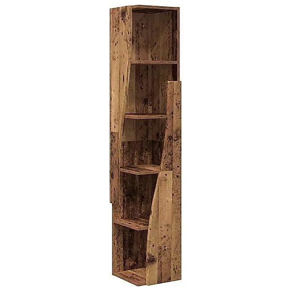vidaXL Eckschrank Altholz 27,5x27x140cm Holzwerkstoff 889873 günstig online kaufen