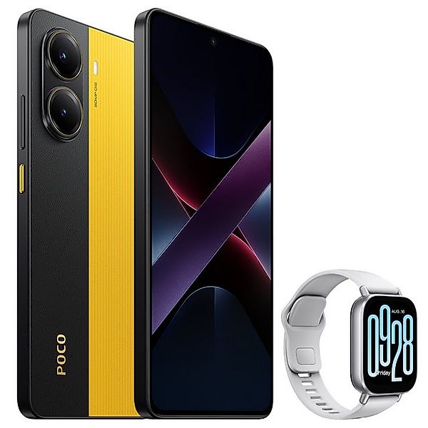 Xiaomi POCO X7 Pro 12+512GB Smartphone & Smartwatch Handy (6.67 Zoll, 50 MP günstig online kaufen