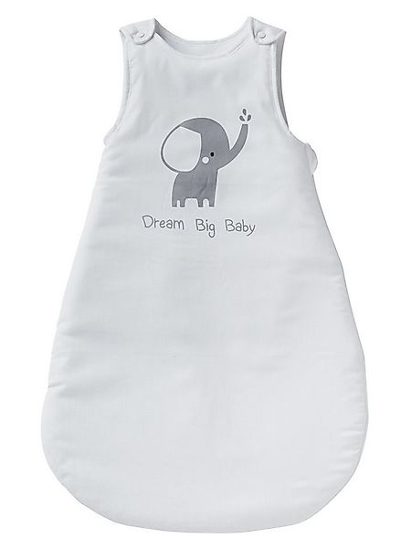 vertbaudet Babyschlafsack Ärmelloser Baby Schlafsack ELEFANTEN, Sommerschla günstig online kaufen