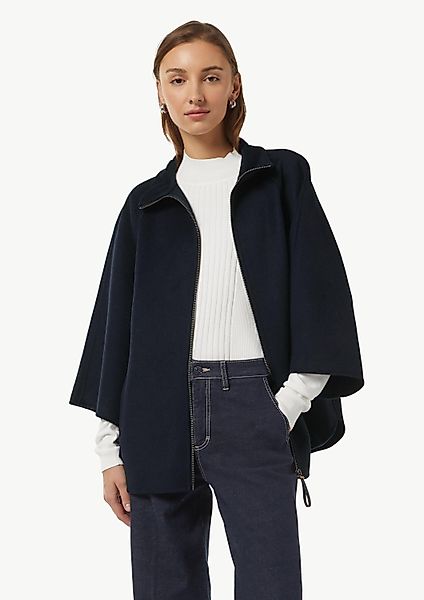 comma Poncho Outdoor-Umhang Wollmix-Cape im Loose günstig online kaufen