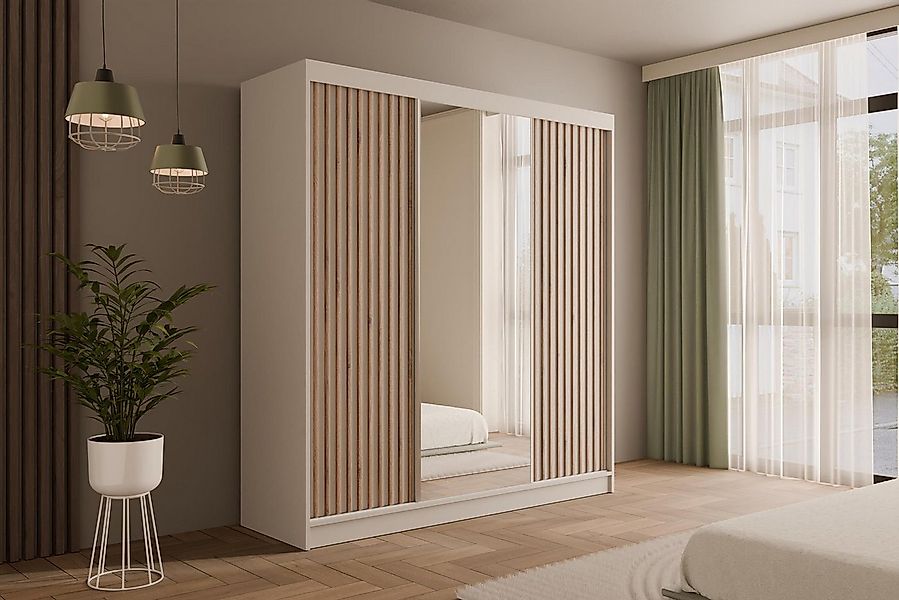 ALTDECOR Schiebetürenschrank V2-ZENTI (Kleiderschrank Garderobenschrank mit günstig online kaufen