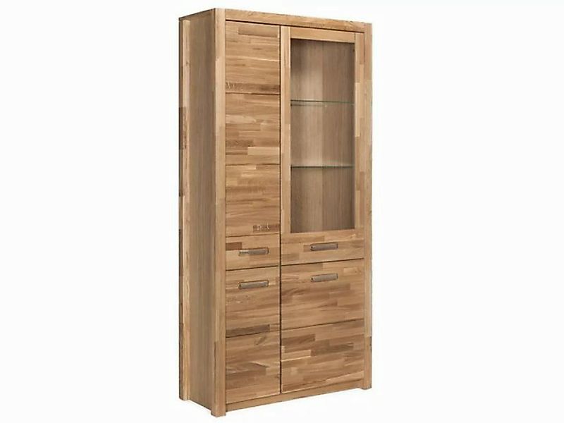 möbelando Vitrine Leduc 98 x 203 x 40 cm (B/H/T) günstig online kaufen