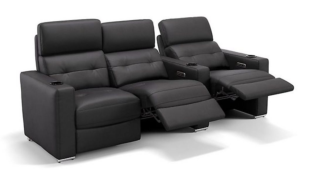Sofanella 3-Sitzer Leder BARI, Relaxcouch, Designersofa, Designer Sofa, 3er günstig online kaufen