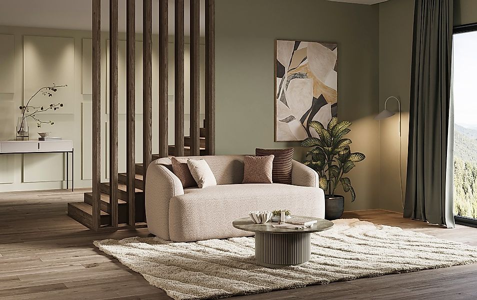 INOSIGN 2-Sitzer "Nergal, Einzelsofa, organisches Design, Brite 177cm", Mod günstig online kaufen