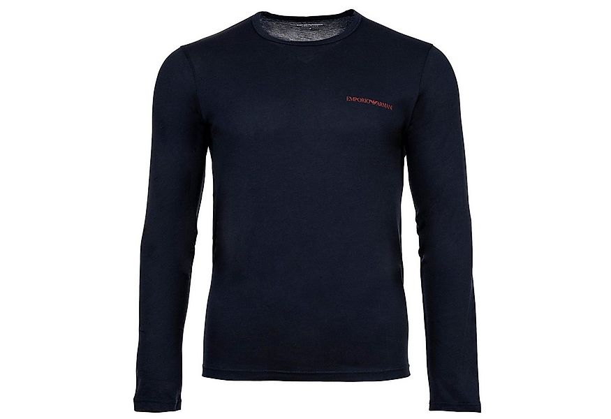 Emporio Armani T-Shirt Herren Longsleeve 1er Pack Baumwolle Pure Cotton (Pa günstig online kaufen
