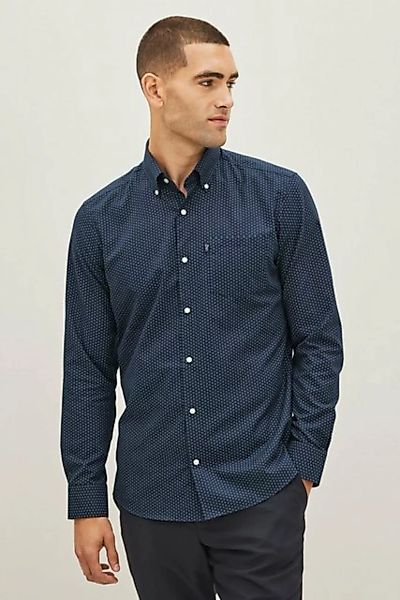 Next Businesshemd Bügelleichtes Slim Fit Button-down-Oxfordhemd (1-tlg) günstig online kaufen