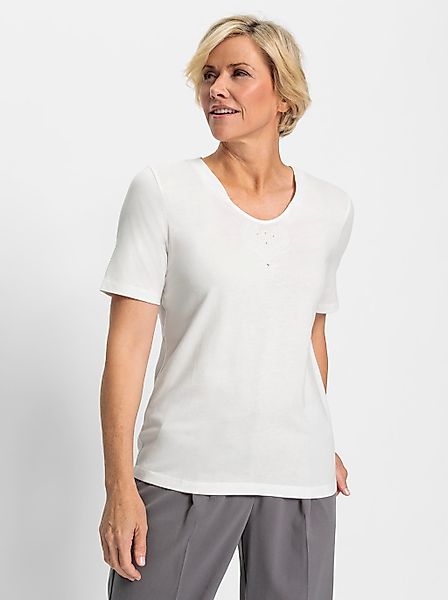 Inspirationen Rundhalsshirt "Rundhals-Shirt", (1 tlg.) günstig online kaufen