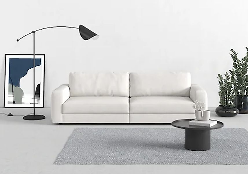 TRENDMANUFAKTUR Big-Sofa »Bourbon« extra tiefe Sitzfläche, wahlweise mit Si günstig online kaufen
