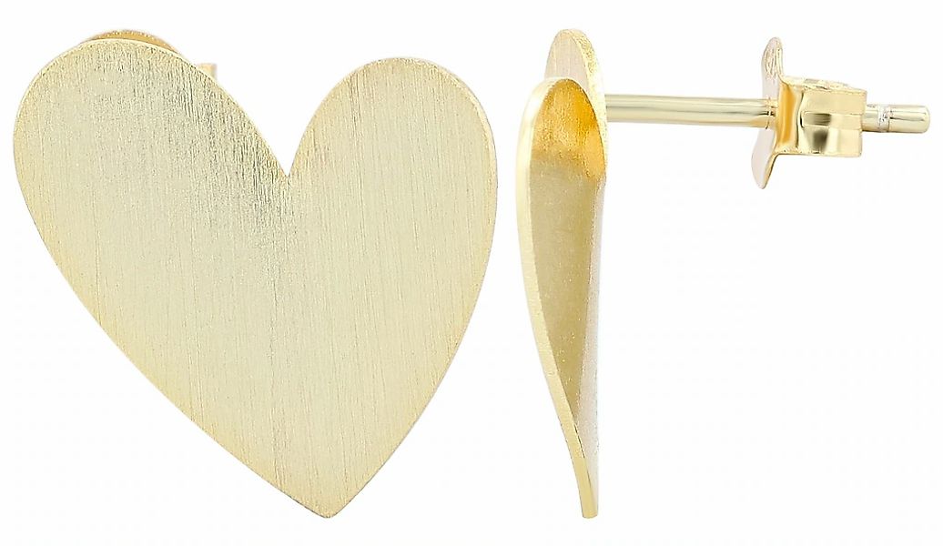 Adelia´s Paar Ohrhänger "Damen Ohrringe – Ohrstecker Herz aus 925 Silber" I günstig online kaufen