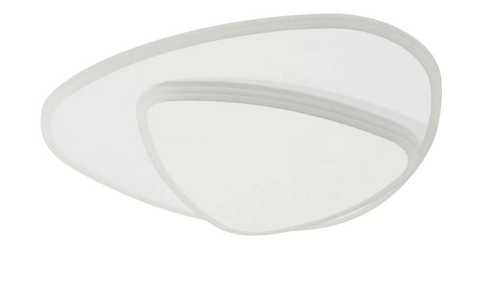 KHG LED-Deckenleuchte, weiß `Ovale` ¦ weiß ¦ Maße (cm): B: 38 H: 5,5 T: 33 günstig online kaufen