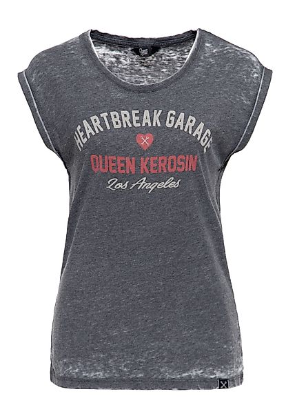 QueenKerosin T-Shirt Heartbreak Garage (1-tlg) mit günstig online kaufen