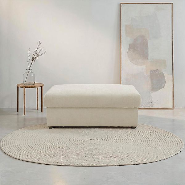 DOMO collection Hocker »Dundee, passende Ergänzung zum Mega-Sofa« pflegelei günstig online kaufen