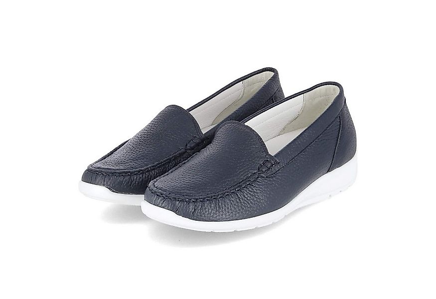 Waldläufer Waldläufer 331511-199/194 Damen Glattleder blau Slipper günstig online kaufen