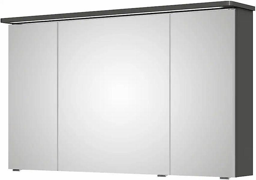 Saphir Badmöbel-Set "Serie 4005, vormontiert, Glaswaschbecken, Spiegelschra günstig online kaufen