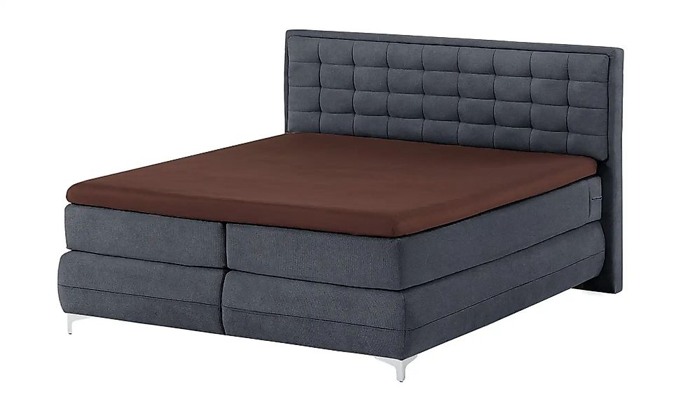 Musterring Boxspringbett Standardversion Dubai ¦ blau ¦ Maße (cm): B: 197 H günstig online kaufen