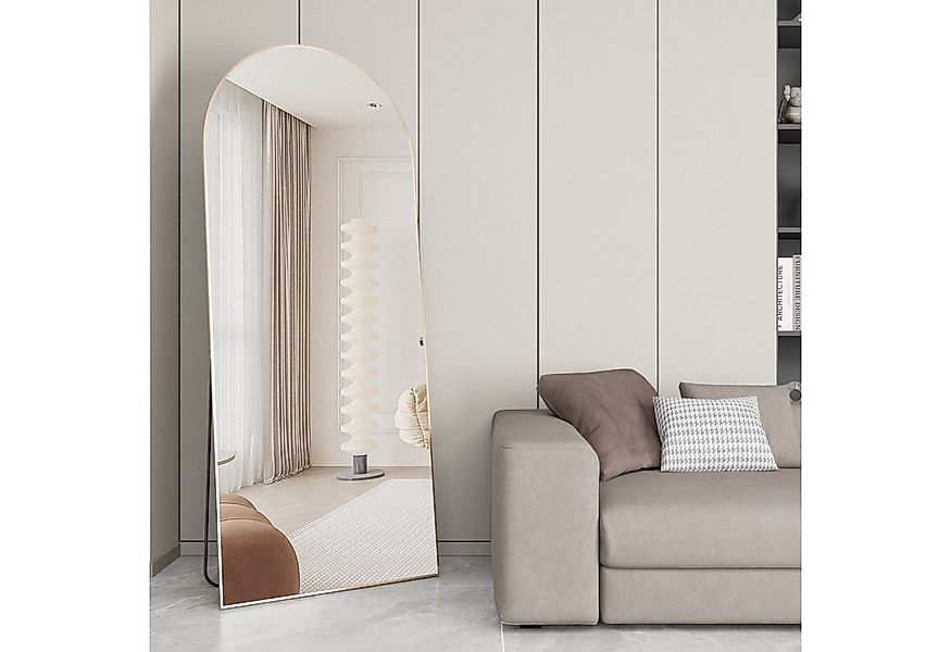 CASSILANDO Ganzkörperspiegel gewölbter Bodenspiegel, großer Boden-Spiegel,m günstig online kaufen